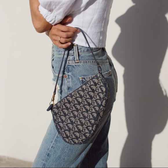 Dior Handbags - Vintage Dior Saddle Bag